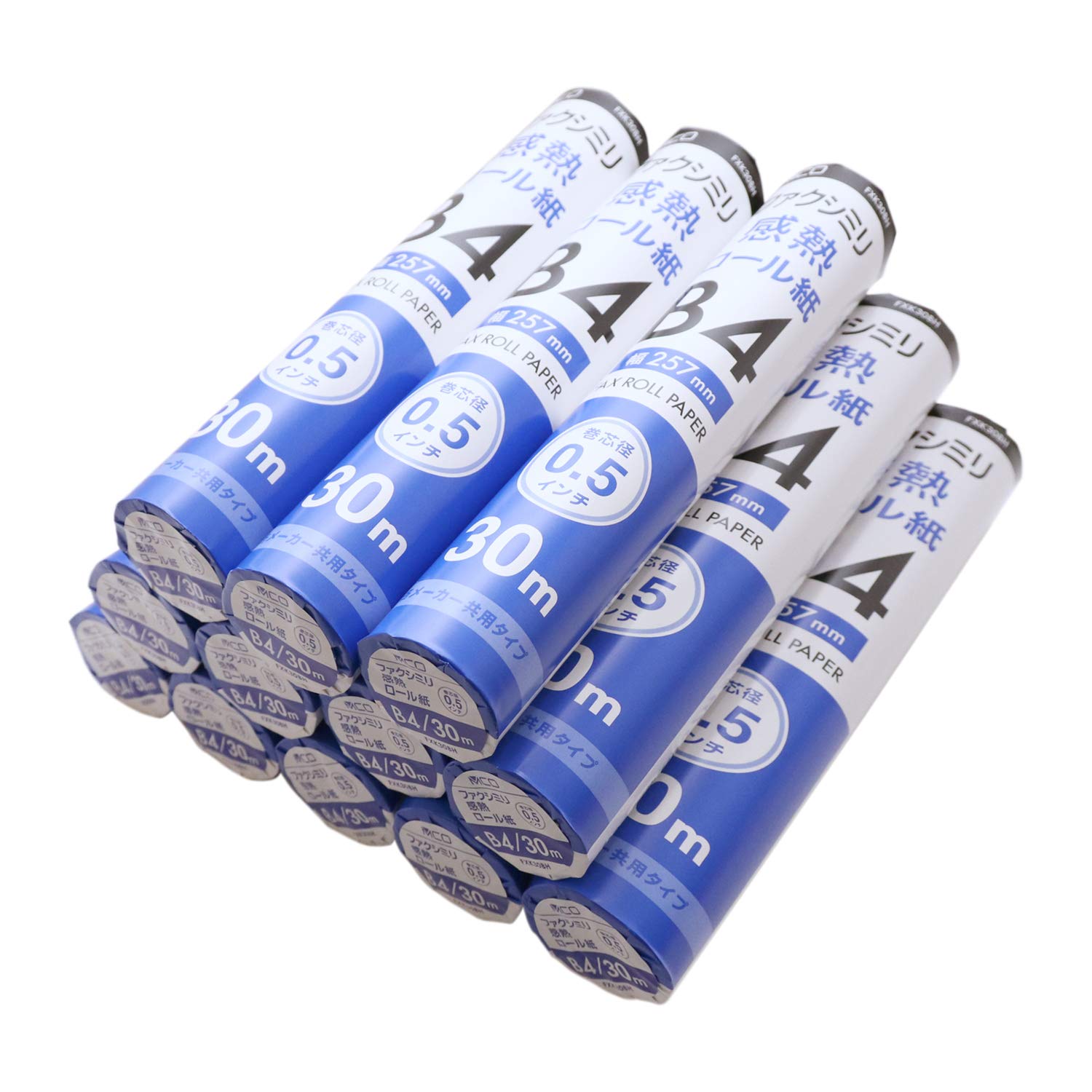 Amazon.co.jp: MCO 株式会社ミヨシ: FAX用感熱ロール紙